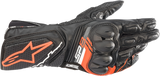 ALPINESTARS SP-8 V3 Gloves - Black/Fluo Red - Small 3558321-1030-S
