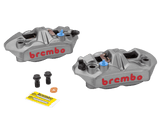 Brembo M4 Monobloc Front Caliper Set – 100mm Radial Mount (Titanium)