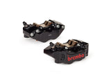 Brembo GP4-RB Billet Two-Piece Front Caliper Set – 100mm Radial Mount (Black)