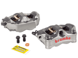 Brembo Stylema Cast Monobloc Front Caliper Set – 100mm Radial Mount (Titanium)
