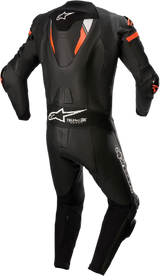 ALPINESTARS Missile Ignition v2 1-Piece Leather Suit - Black/Red Fluo - US 36 / EU 46 3150222-1030-46