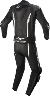 ALPINESTARS Missile v2 2-Piece Leather Suit - Black/White - US 38 / EU 48 3160122-12-48