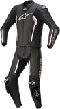 ALPINESTARS Missile v2 2-Piece Leather Suit - Black/White - US 38 / EU 48 3160122-12-48