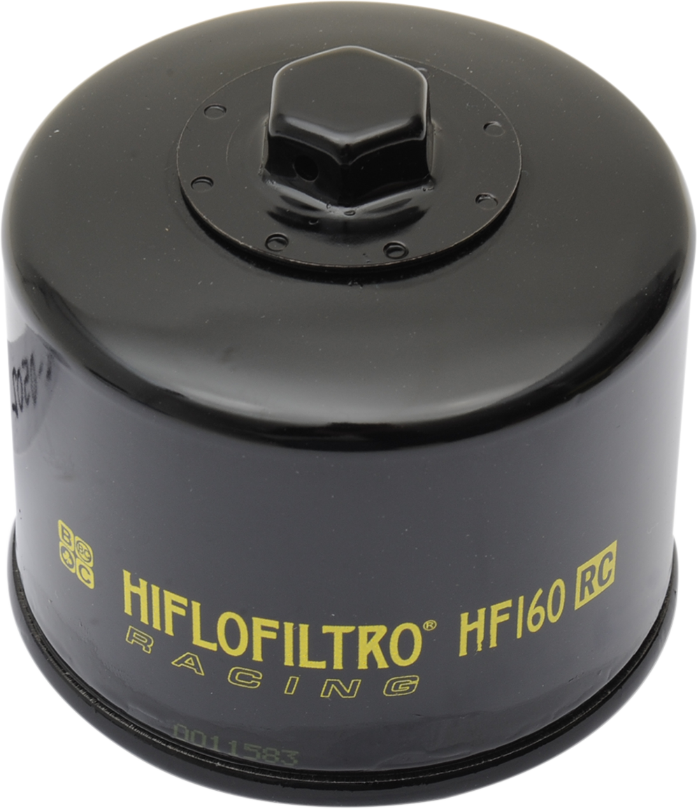 HIFLOFILTRO Racing Oil Filter - Black HF160RC