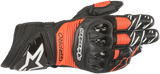 ALPINESTARS GP Pro RS3 Gloves - Black/Fluo Red - Small 3556922-1030-S