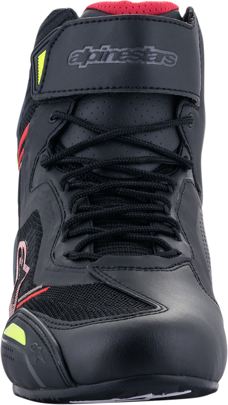 ALPINESTARS Faster-3 Rideknit? Shoes - Black/Red/Yellow - US 7 / EU 39 25103191367