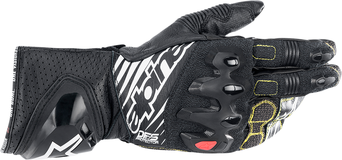 ALPINESTARS GP Tech V2 S Gloves - Black/White - Small 3556422-12-S