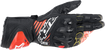 ALPINESTARS GP Tech V2 S Gloves - Black/White/Fluo Red - Small 3556422-1231-S