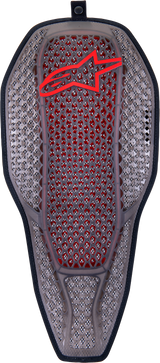 ALPINESTARS Nucleon Flex PROi Full Back Protector Insert - Transparent Smoke/Red - Small 6526323-003-S