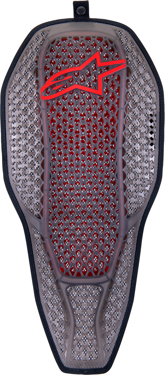 ALPINESTARS Nucleon Flex PROi Full Back Protector Insert - Transparent Smoke/Red - Small 6526323-003-S