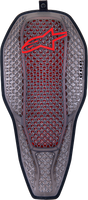 ALPINESTARS Nucleon Flex PROi Full Back Protector Insert - Transparent Smoke/Red - Small 6526323-003-S