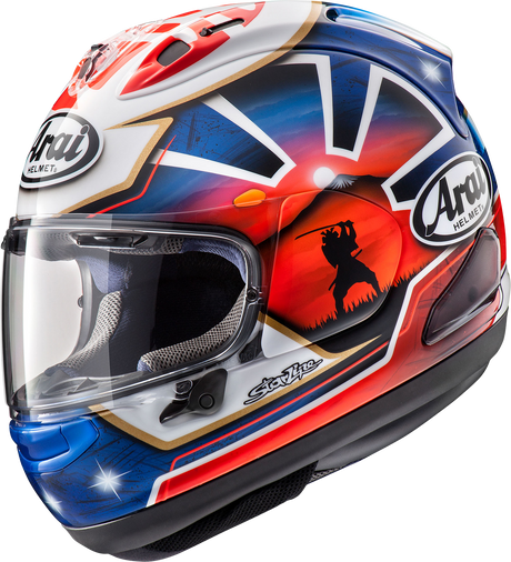 ARAI HELMETS Corsair-X Helmet - Dani Samurai-2 - Blue - XS 0101-15773