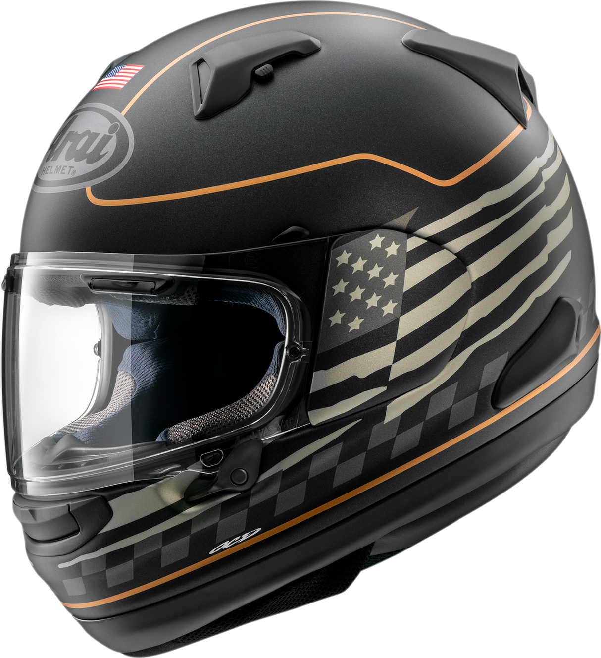 ARAI HELMETS Signet-X Helmet - US Flag - Black Frost - XS 0101-15953