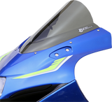 ZERO GRAVITY Double Bubble Windscreen - Light Smoke - GSXR1000 16-115-02