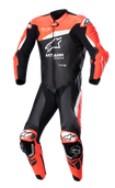 ALPINESTARS GP Plus v4 Leather Suit - Black/Red Fluo/White - US 38 / EU 48 3150523132148