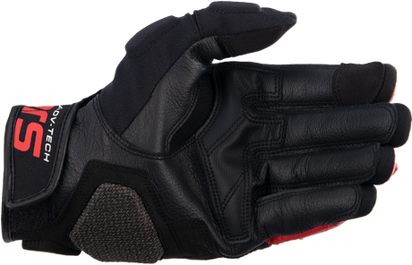 ALPINESTARS Halo Gloves - Black/White/Bright Red - Small 3504822-1304-S