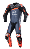 ALPINESTARS GP Plus v4 Leather Suit - Black/Red Fluo/Dark Blue - US 42 / EU 52 3150523135752