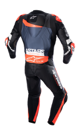 ALPINESTARS GP Plus v4 Leather Suit - Black/Red Fluo/Dark Blue - US 42 / EU 52 3150523135752