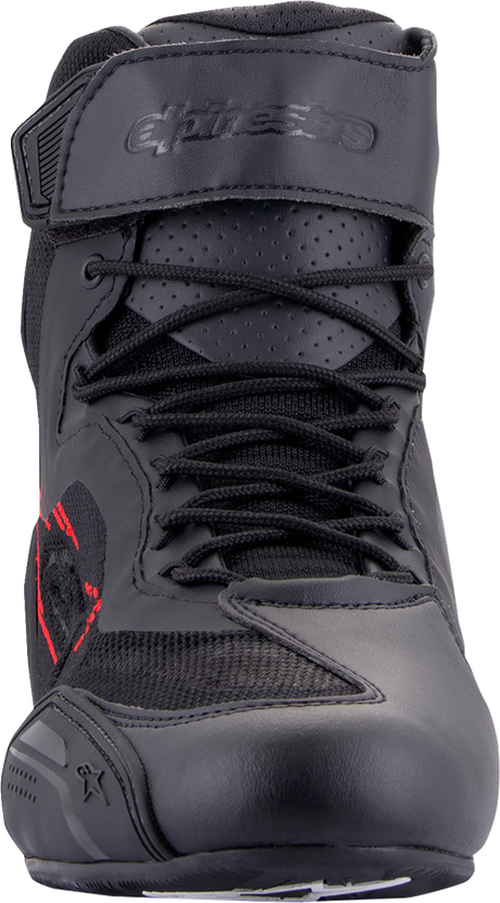 ALPINESTARS Faster-3 Rideknit? Shoes - Black/Gray/Red - US 11.5 25103191993-115