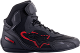 ALPINESTARS Faster-3 Rideknit? Shoes - Black/Gray/Red - US 11.5 25103191993-115