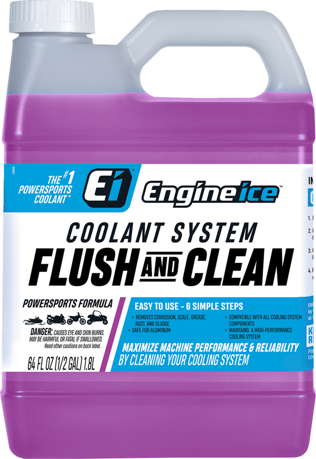 ENGINE ICE Coolant System Flush and Clean - 1/2 Gallon 12930