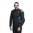 Dainese Avro 5 Leather Jacket Black/Anthracite Size - 46