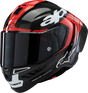 ALPINESTARS Supertech R10 Helmet - Element - Carbon/Red/White - XS 8200324-1363-XS