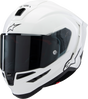 ALPINESTARS Supertech R10 Helmet - Solid - Gloss White - XS 8200124-2170-XS