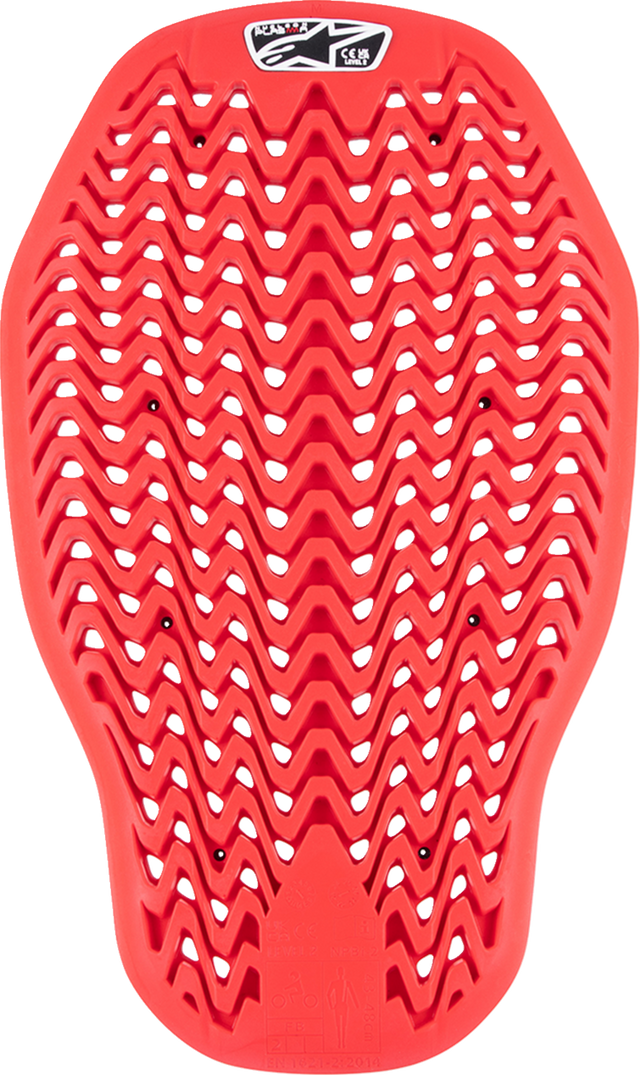 ALPINESTARS Nucleon Plasma Back Protector Insert - Red/Black - Small 6526524-31-S