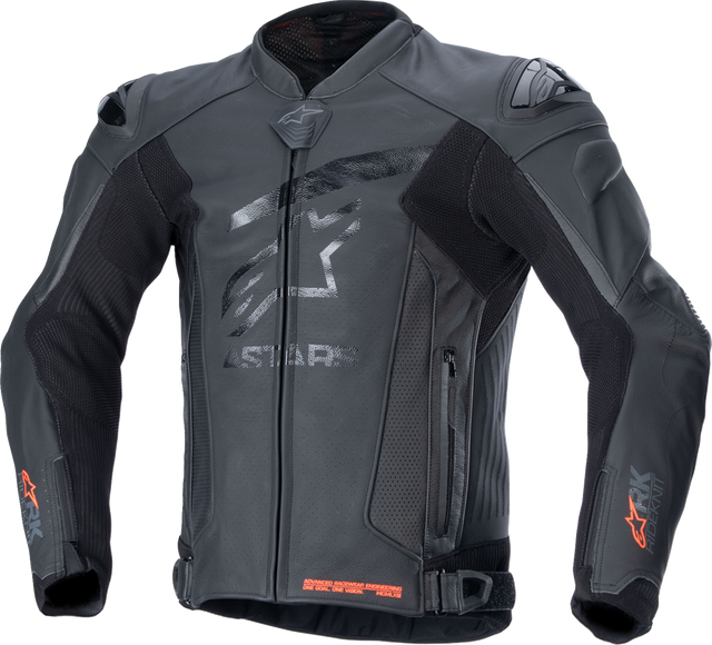 ALPINESTARS GP Plus R v4 Rideknit? Leather Jacket - Black/Black - US 38 / EU 48 3100324-1100-48