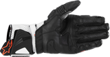ALPINESTARS GP Pro R4 Gloves - Black/White - Small 3556724-12-S