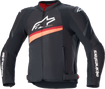 ALPINESTARS T-GP Plus R v4 Airflow Jacket - Black/Red Fluo - Small 3300624-1030-S