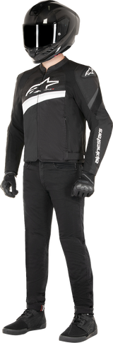 ALPINESTARS T-GP Plus R v4 Airflow Jacket - Black/White - Small 3300624-12-S