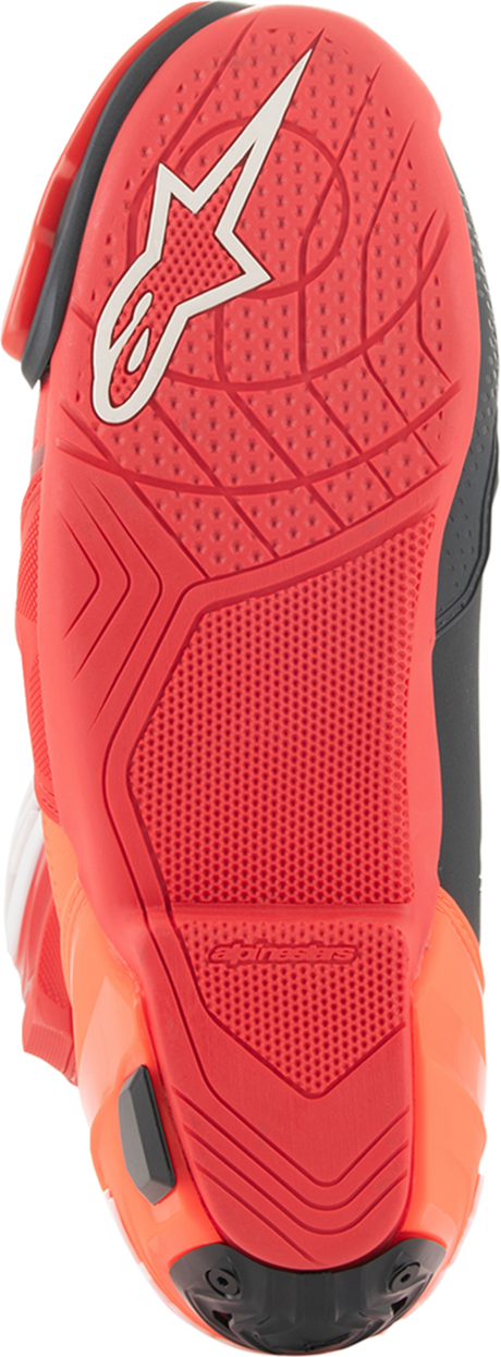 ALPINESTARS Supertech R Vented Boots - Red - US 6/EU 39 2220121-3029-39