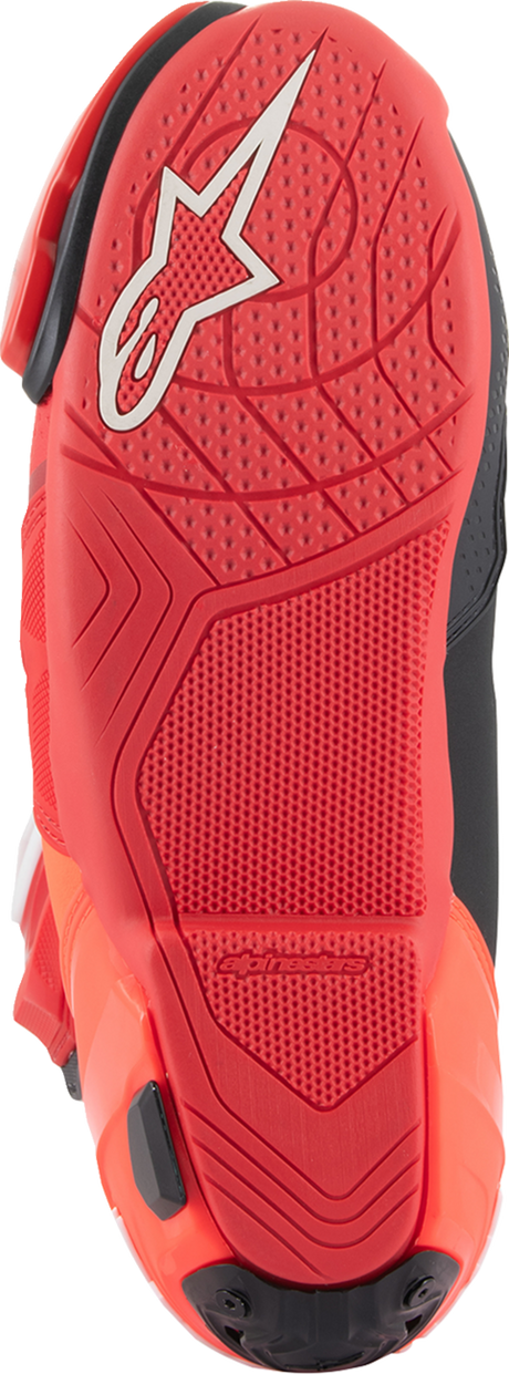 ALPINESTARS Supertech R Boots - Red - US 10.5 / EU 45 2220021-3029-45