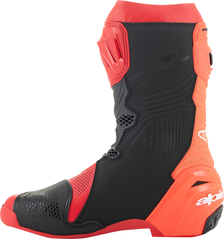 ALPINESTARS Supertech R Vented Boots - Red - US 6/EU 39 2220121-3029-39