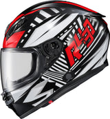 Exo R430 Full Face Helmet Head Trip Red 2x