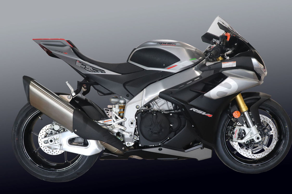 TechSpec Snake Skin Tank Grip Kit – Aprilia RSV4 1100 / RSV4 1100 Factory (2021–2025+)