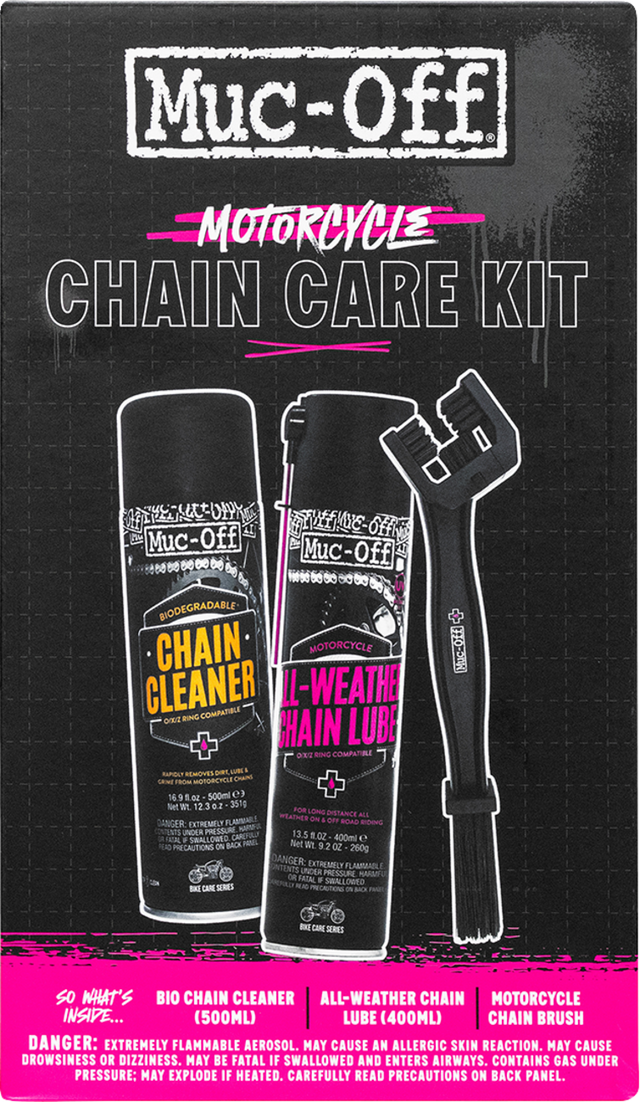 MUC-OFF USA Motorcycle Chain Care Kit 21070