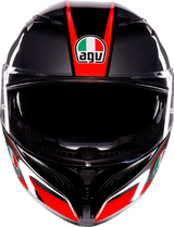AGV K3 Helmet - Striga - Black/Gray/Red - Small 2118381004-018-S