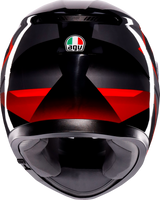 AGV K3 Helmet - Striga - Black/Gray/Red - Small 2118381004-018-S