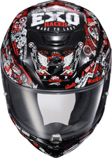 Exo R330 Full Face Helmet Shake 2 Red 2x