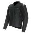 Dainese Racing 5 Leather Jacket Black/Black/Black Size - 44