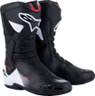 ALPINESTARS SMX-6 V3 Boots - Black/White/Red Graphic - US 12.5/EU 48 2223025-1406-48