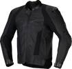 ALPINESTARS Missile v3 Leather Jacket - Black/Black - US 38 / EU 48 3100125-1100-48