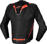 ALPINESTARS Missile v3 Ignition Leather Jacket - Black/Red Fluo/Dark Red - US 38 / EU 48 3100325-1365-48