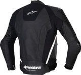 ALPINESTARS Missile v3 Leather Jacket - Black/White - US 46 / EU 56 3100125-12-56