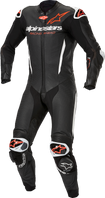 ALPINESTARS GP-R7 1-PC Leather Suit - Black/White/Red Fluo - US 38 / EU 48 3150125-1231-48