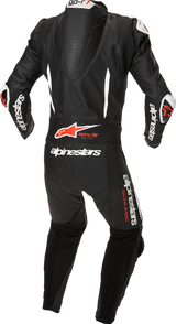 ALPINESTARS GP-R7 1-PC Leather Suit - Black/White/Red Fluo - US 38 / EU 48 3150125-1231-48
