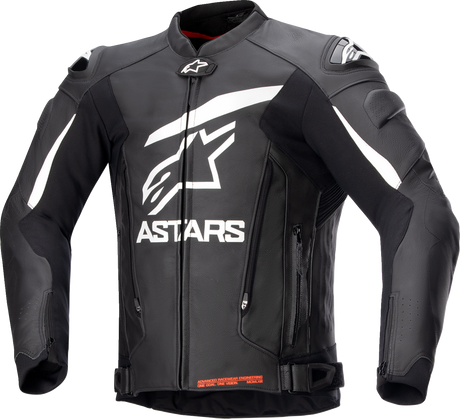 ALPINESTARS GP Plus v4 Leather Jacket - Black/White - US 38 / EU 48 3100524-12-48